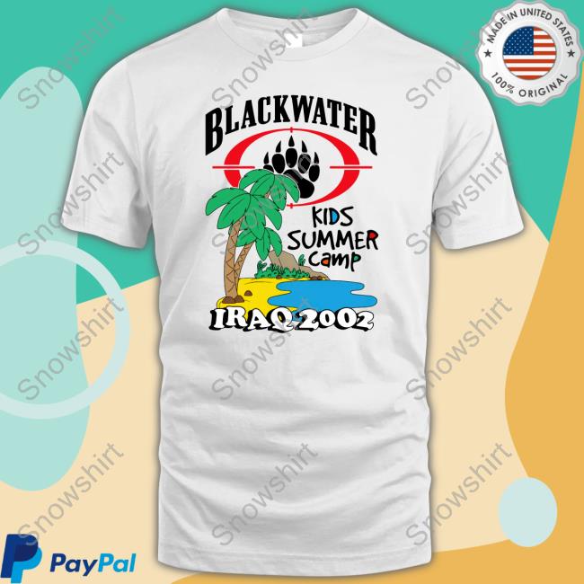Kids Summer Camp Black Water Shirt Kids Summer Camp Black Water Shirt