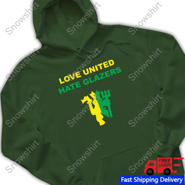 Love United Hate Glazers T-Shirt Gaynor Hammond Love United Hate Glazers Tee