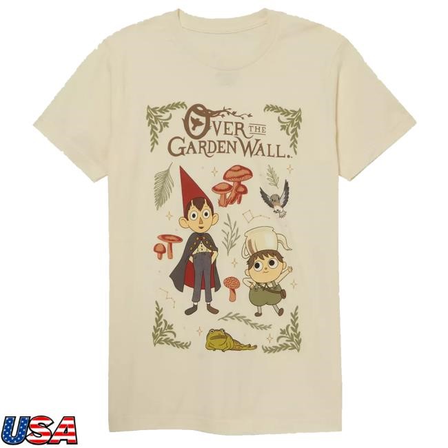 Over The Garden Wall Wirt & Greg Grid New Tee