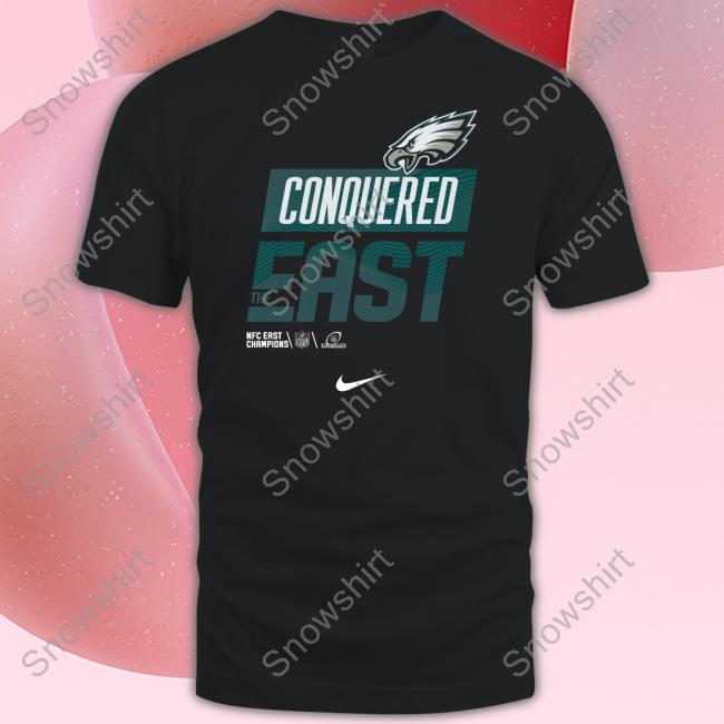 Toddler Nike Philadelphia Eagles 2022 NFC East Champions Conquered The East Shirt Philadelphia Eagles Shop John Clark Darius Slay