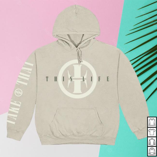 Official Sand Take That Logo Hooded Sweatshirt