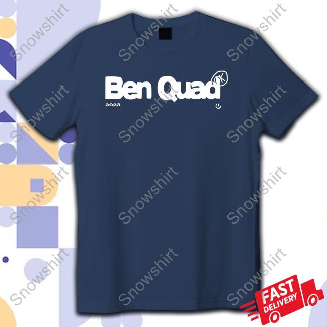 Official Wax Bodega Merch 2023 Ben Quad Shirt