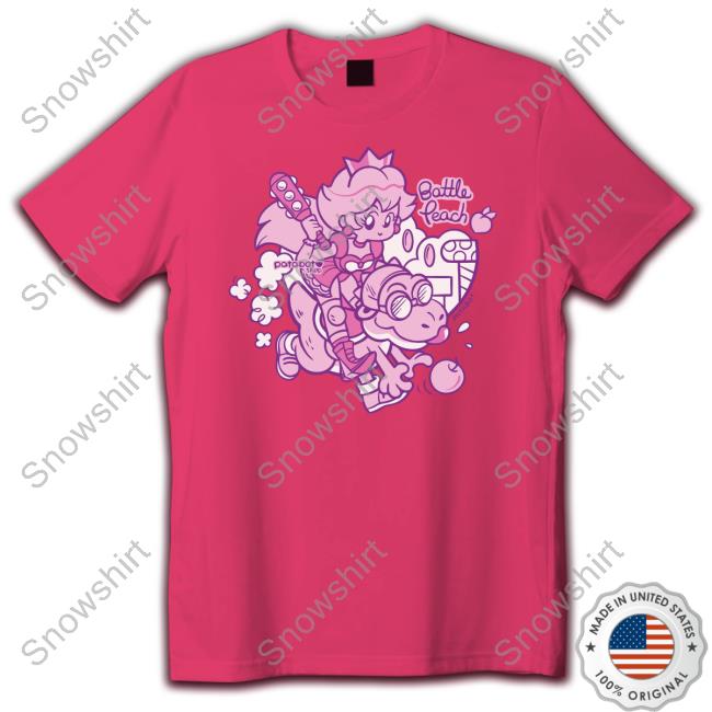 Battle Peach Long Sleeve Tee Alligator Wani
