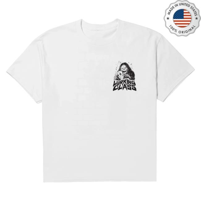 Official Lurking Class Clothing Merch Shop Crystal Lake Tees - White LurkingClass