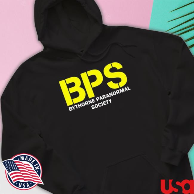 Official Bps Bythorne Paranormal Society Hooded Sweatshirt Official Bps Bythorne Paranormal Society Crewneck Sweatshirt