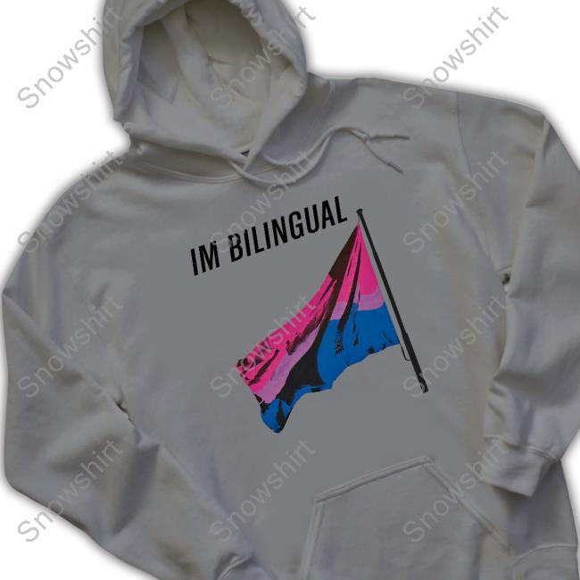 Bisexual Shitposts Lucca International Merch I'm Bilingual Tee Shirt