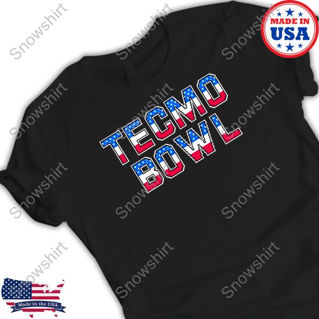 Official Homage Tecmo Bowl Logo Shirt