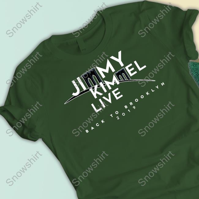 Jimmy Kimmel Live Sweatshirt Andrea Botez Jimmy Kimmel Live Back Too Brooklyn Shirt