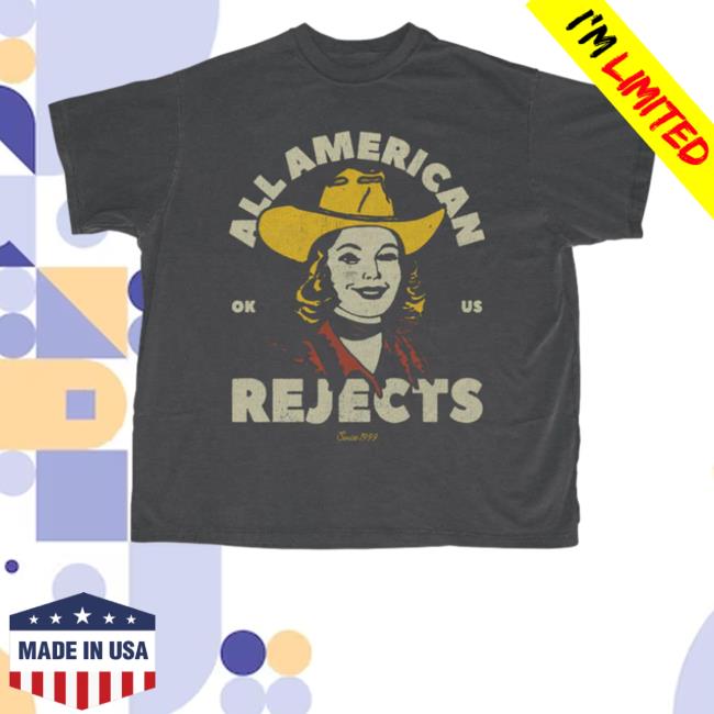 The All American Rejects Merch Cowgirl Tee