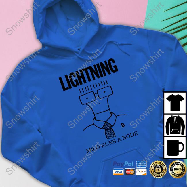 Official Milo Runs A Node Long Sleeve Tee Milo Runs A Node Shirt