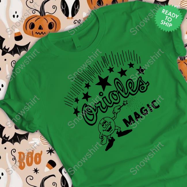 Baltimore Orioles Magic Shirts Official Homage Merch Baltimore Orioles Magic Tee