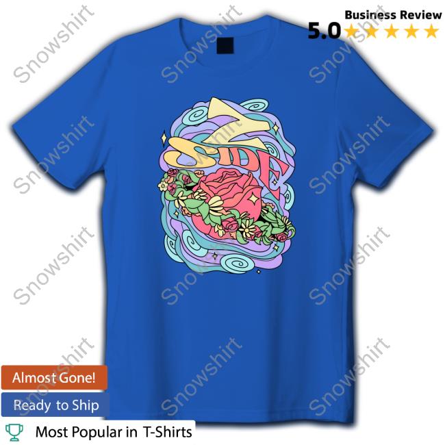 Z Side Rose Planet Long Sleeve Tee Z Side Rose Planet Crewneck Sweatshirt