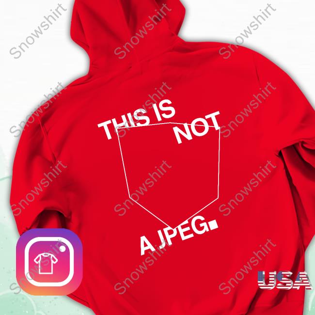 Official SWOOSH Merch TINAJ T-Shirt This Is Not A Jpeg New Shirt This Is Not A Jpeg Hot Shirt