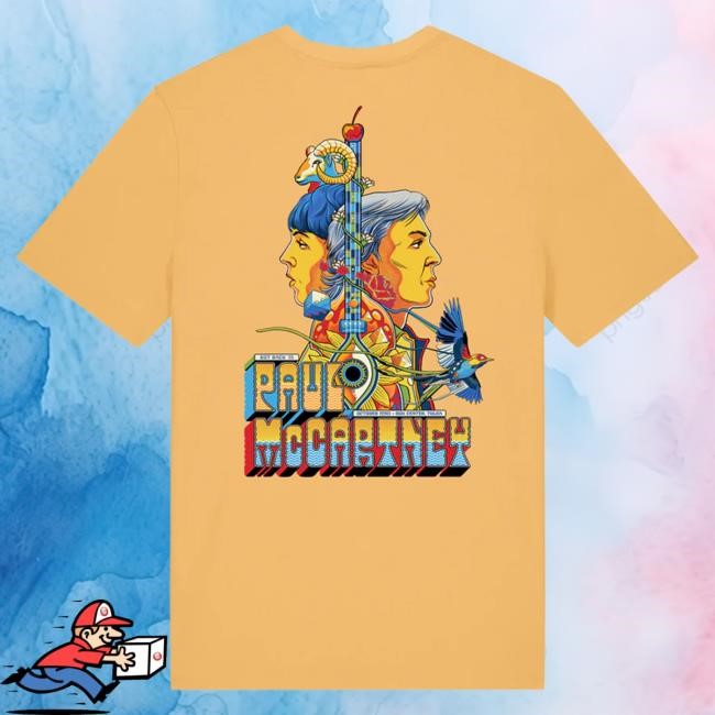 Official Paul Mccartney Merch Store Got Back 2025 Tulsa Event Tshirt