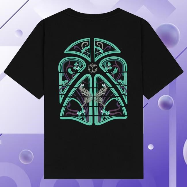 Butterfly Vitrail Tees Tomorrowland Official Merch Store Shop