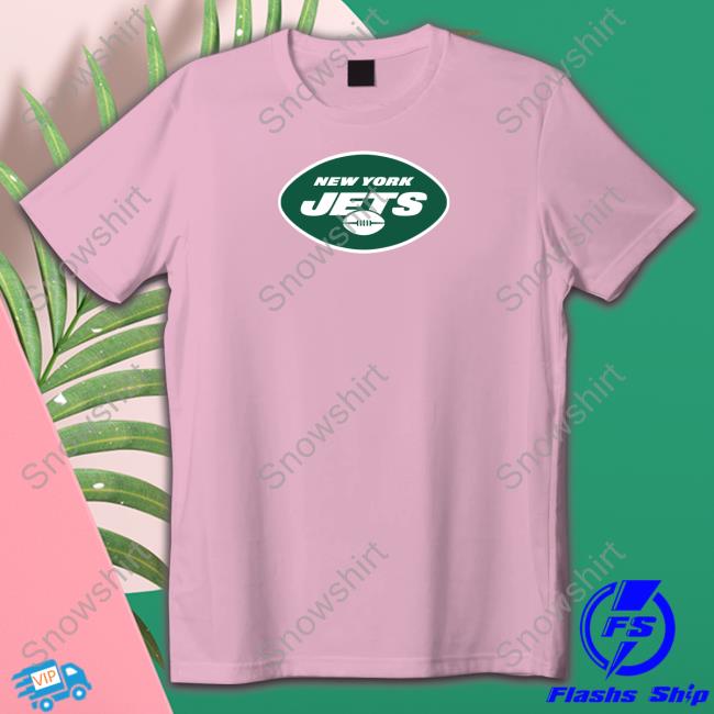 Robert Saleh New York Jets Logo T-Shirt New York Jets Logo Shirt The Athletic