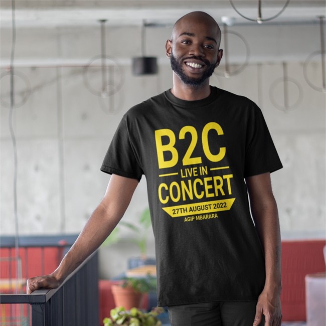 B2c Live In Concert 27 Th August 2022 Agip Mbarara T-Shirt