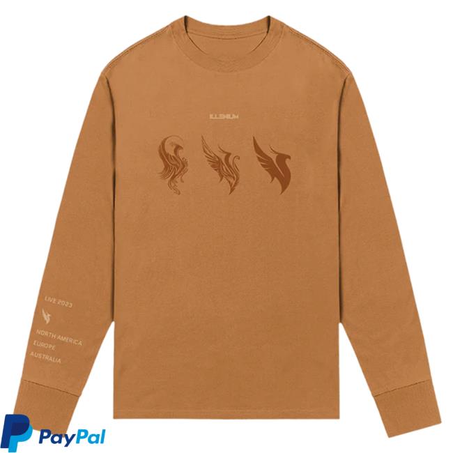 Official Illenium Merch Store Illenium Tour 2023 L/S T Shirt Illenium Shop
