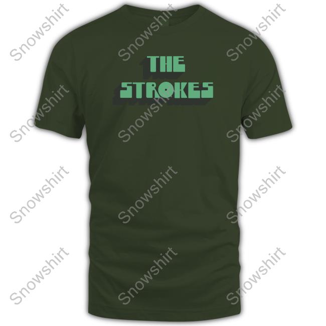 The Strokes Vintage Text Shirt The Strokes Merch Hoodies