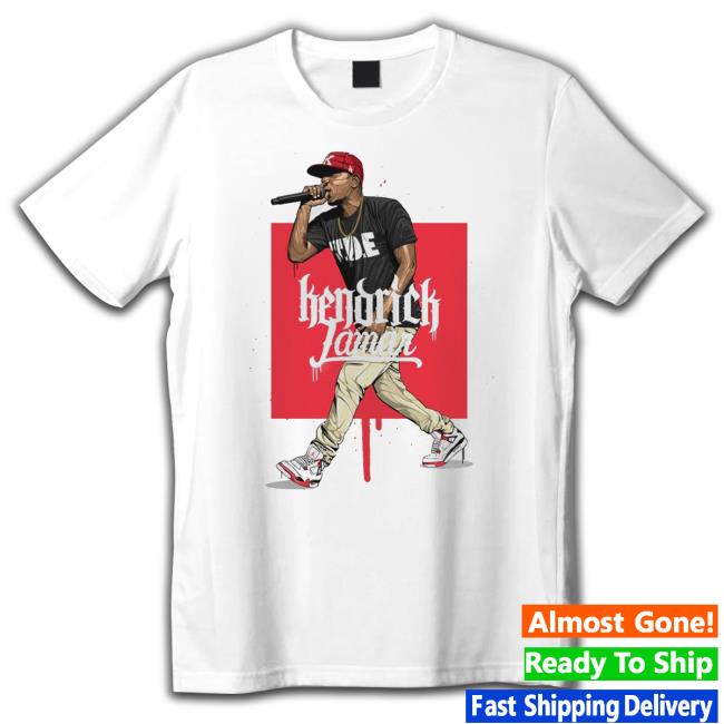 Official Watercolor Design Kendrick Lamar Rap Music new art Long Sleeve Tee