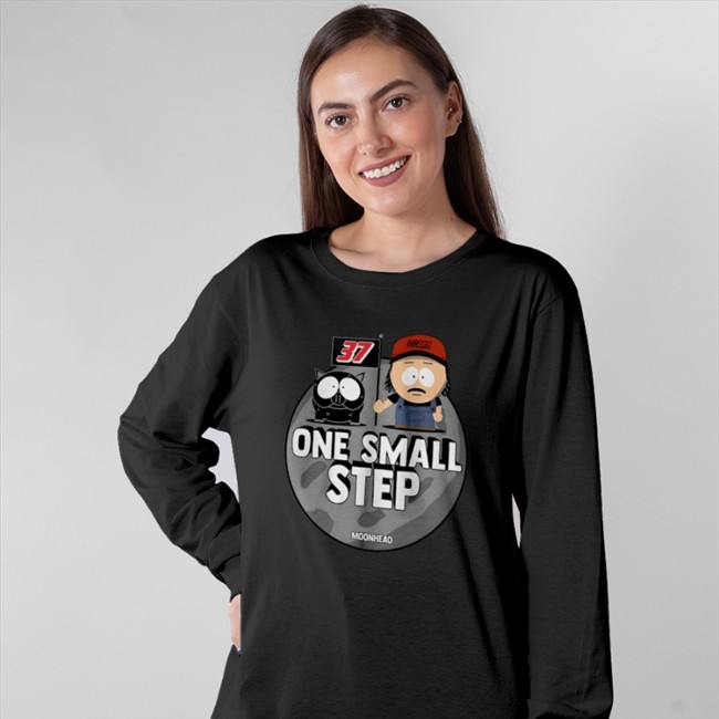One Small Step 37 Hooded Sweatshirt Moonhead