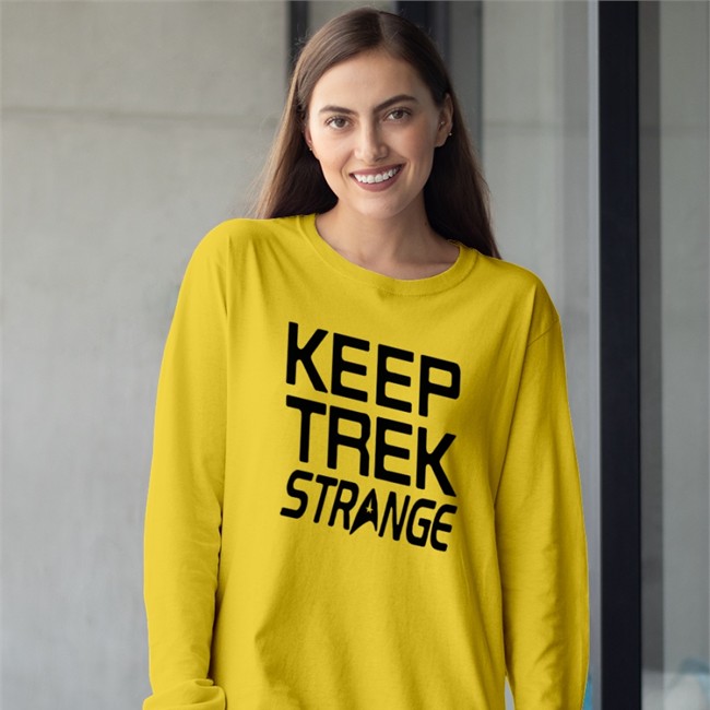 Keep Trek Strange Sweatshirt Hero Within Merch