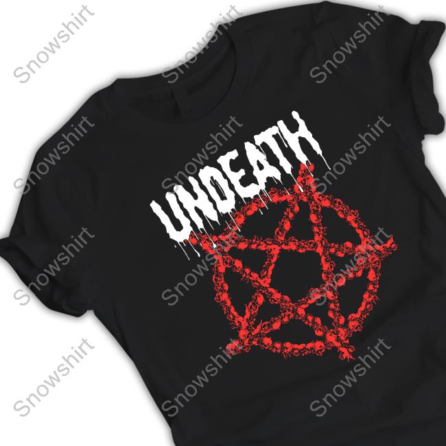 Undeath Skull Death Metal Long Sleeve T Shirt