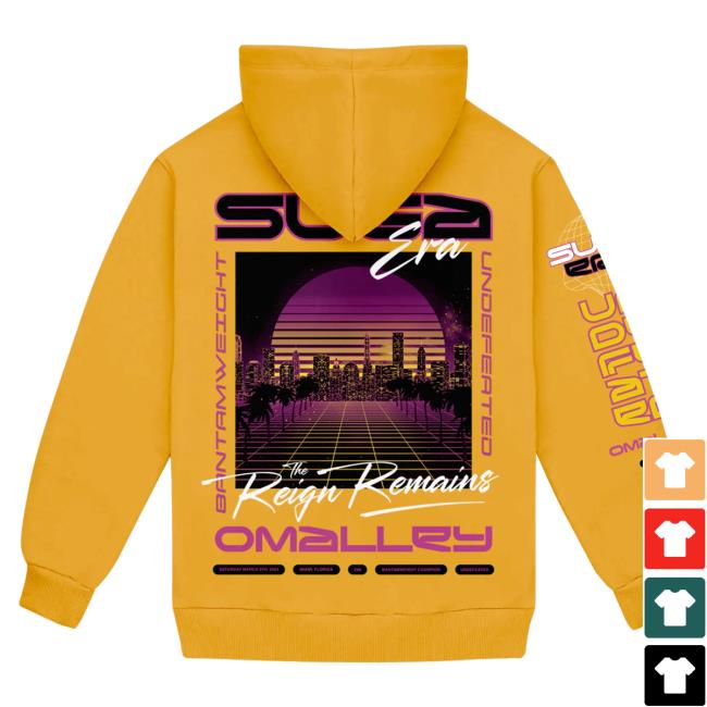 Official Suga Sean Merch Store The Reign Remains Gold Popover Hoodie The Suga Shop Sugashop