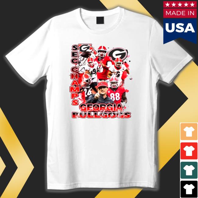 Georgia Bulldogs Sec Champs Georgia 2022 Long Sleeve Tee Georgia Bulldogs Sec Champs Georgia 2022 Hooded Sweatshirt