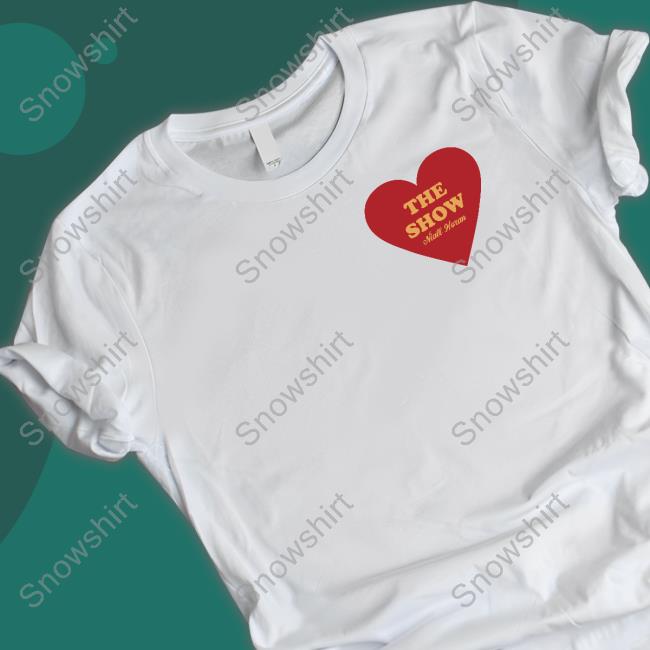 Official Niall Horan Merch Hello Lovers X The Show The Show Heart T Shirt Niallhoran