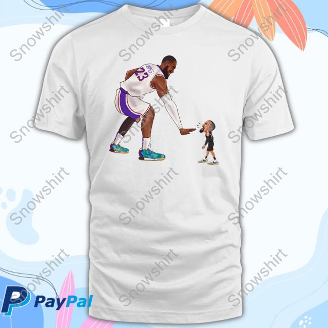 Official Goldenknight Merch Lebron James Too Small Tee Lakeshow Goldenknightgfx