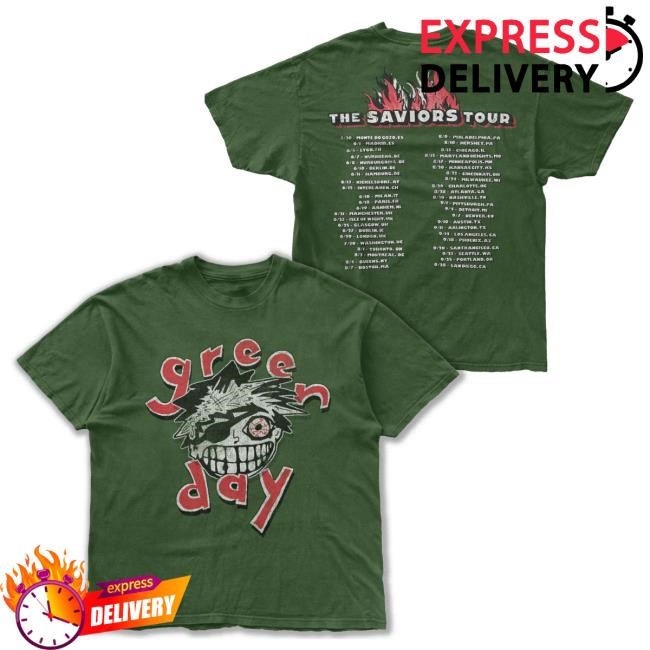 Greenday Dookie Bastard Tour 2024 Shirt