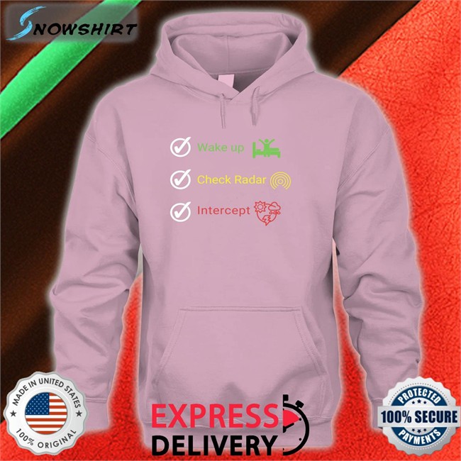 Wake Up Check Radar Intercept Shirt Vince Waelti