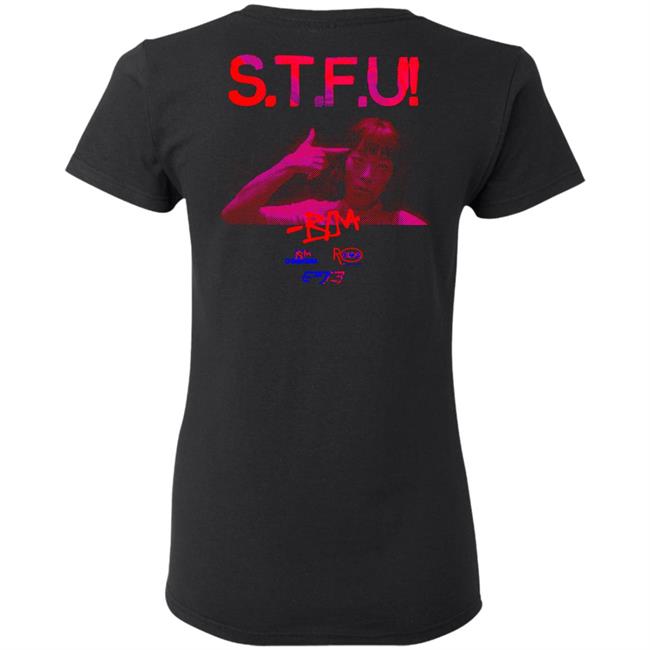 Beabadoobee Merch RINA SAWAYAMA STFU T Shirt Beabadoobee Merch RINA SAWAYAMA STFU T Shirt