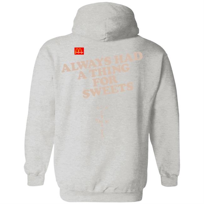Travis Scott Cactus Jack Mcdonalds Merch Apple Pie Hoodie Travis Scott Cactus Jack Mcdonalds Merch Apple Pie Hoodie
