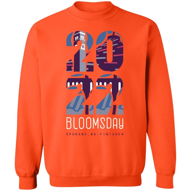 2022 Bloomsday Spokane Wa Finisher Shirt Orange 2022 Bloomsday Spokane Wa Finisher Shirt Orange