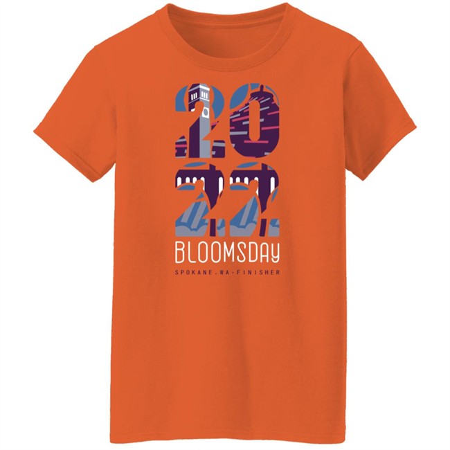 2022 Bloomsday Spokane Wa Finisher Shirt Orange 2022 Bloomsday Spokane Wa Finisher Shirt Orange