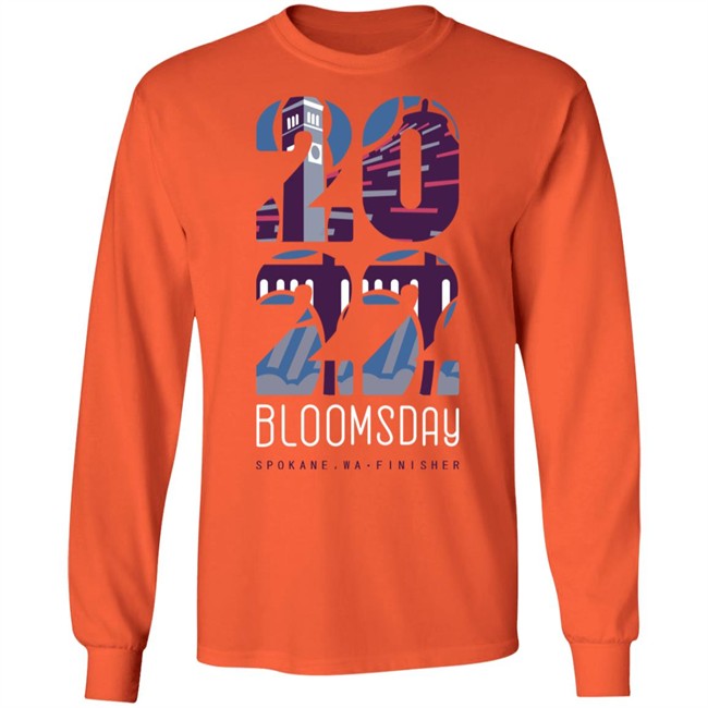 2022 Bloomsday Spokane Wa Finisher Shirt Orange 2022 Bloomsday Spokane Wa Finisher Shirt Orange
