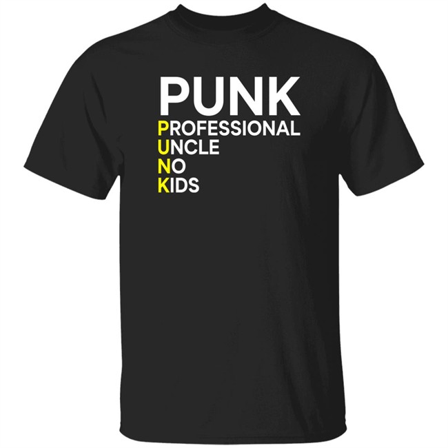 Punk Professional Uncle No Kids Shirt Drdulosis