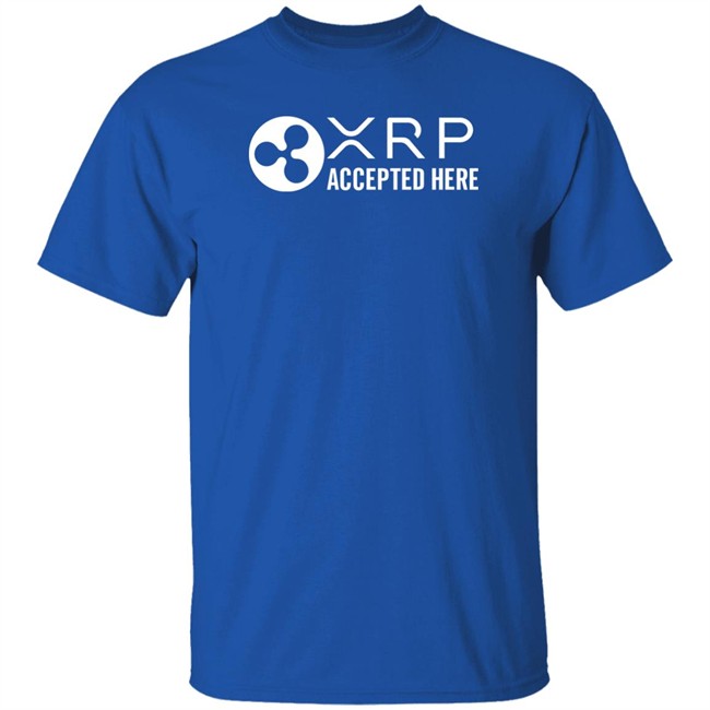 Xrp Whale Xrp Accepted Here T Shirt Ripple Xrp Crypto Merchandise Xrp Whale Xrp Accepted Here T Shirt Ripple Xrp Crypto Merchandise