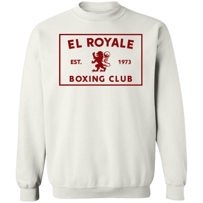 El Royale Boxing Club Est. 1973 Crewneck Sweater El Royale Boxing Club Est. 1973 Crewneck Sweater