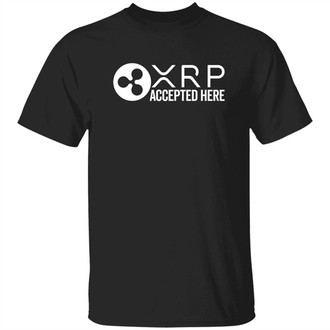 XRP Accepted Here Shirt XRP Whale XRP Accepted Here Shirt XRP Whale
