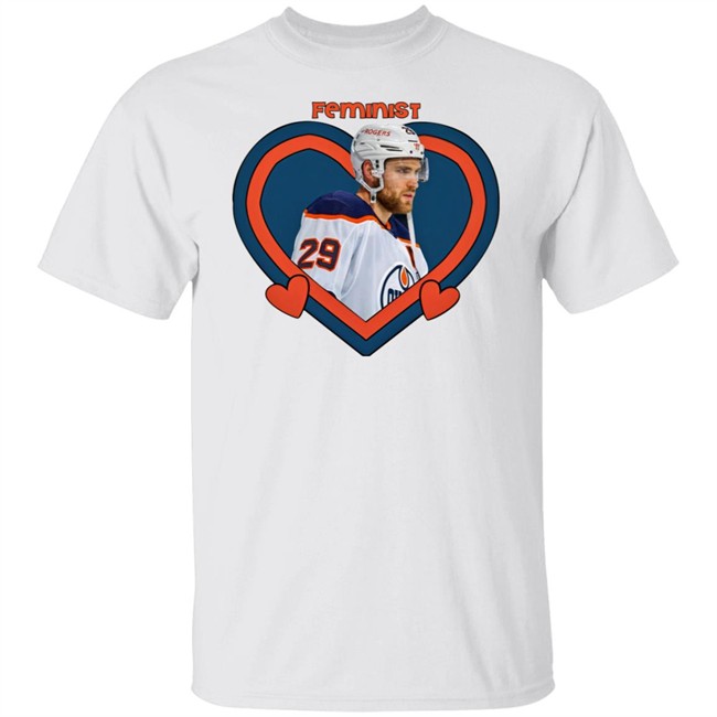 Feminist Shirt Leon Draisaitl Terminal Hearts