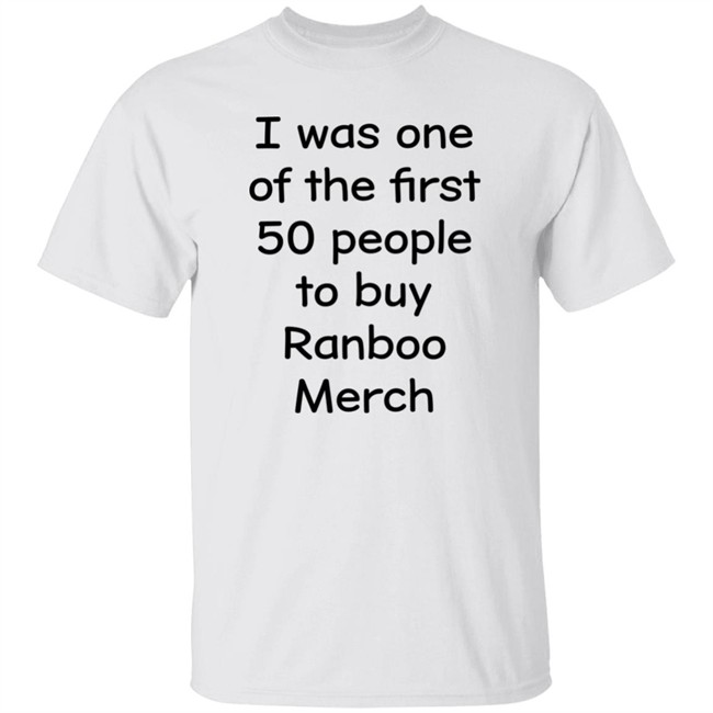 Ranboo Merch I Was One Of The First 50 People To Buy Ranboo Merch Shirt Yeah Sleepi