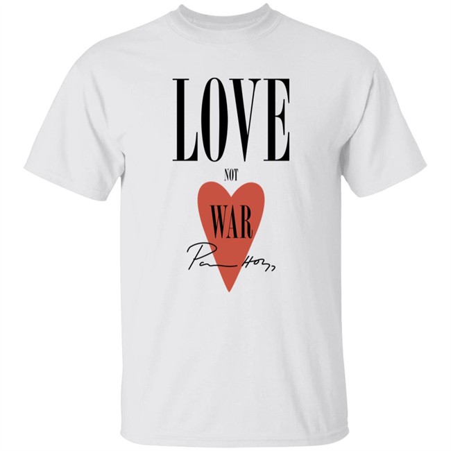 Wear It For War Child Store Pam Hogg Love Not War Shirt Billy Nomates