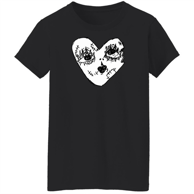 Camila Cabello Merch Familia Heart Black T Shirt Camila Cabello Merch Familia Heart Black T Shirt