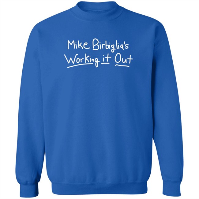 Birbigs Table Merch Mike Birbiglia's Working It Out Shirt Birbigs Table Merch Mike Birbiglia's Working It Out Shirt