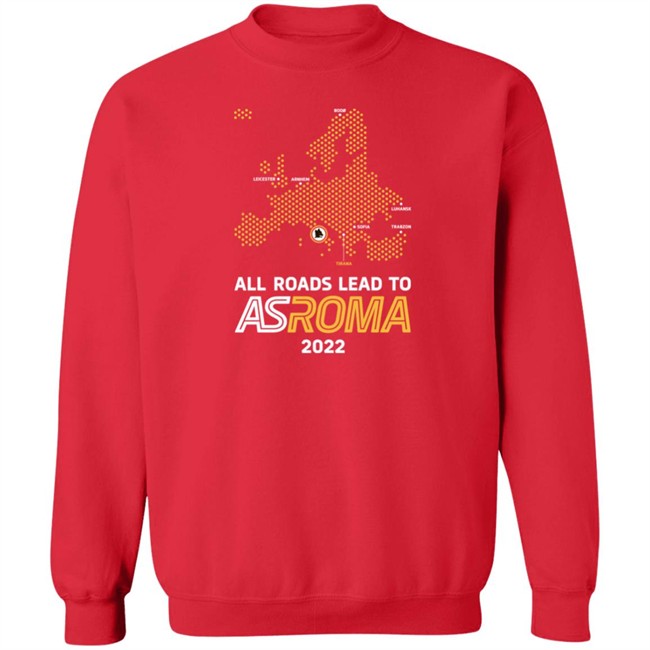 As Roma Merchandise All Roads Lead To As Roma 2022 Shirts Roma'nın Şampiyonluk T Shirts As Roma Merchandise All Roads Lead To As Roma 2022 Shirts Roma'nın Şampiyonluk T Shirts