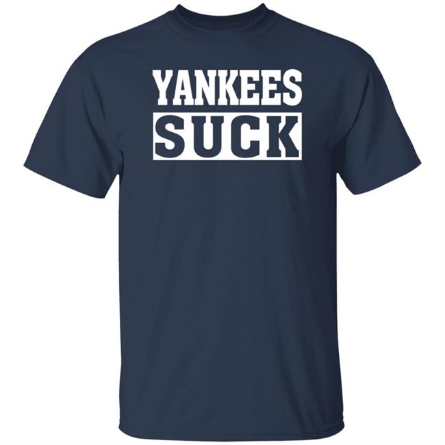 Ray Lemoine Yankees Suck Navy Shirt