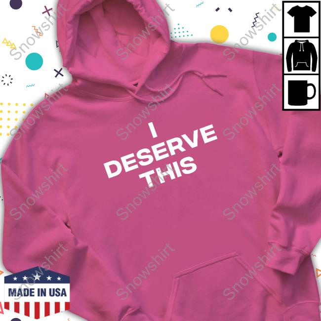 Official Dr Pepper Merch I Deserve This Tee I Deserve Tee